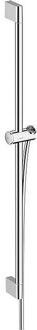 hansgrohe Glijstang Unica Pulsify S 95 cm Met Push-schuifstuk en Doucheslang Chroom