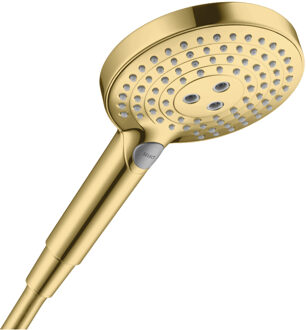 hansgrohe Handdouche HansGrohe Raindance Select S AirPower 120 3jet Gepolijst Goud