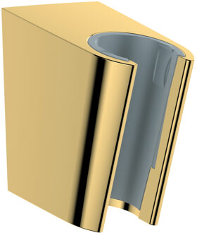 hansgrohe Handdouchehouder Porter S HansGrohe Wand Gepolijst Goud