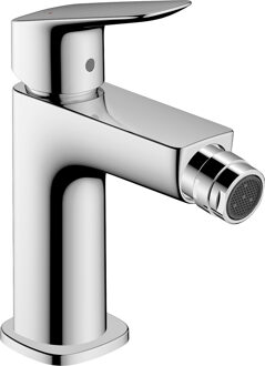 hansgrohe Logis Fine ééngreeps bidetmengkraan 110 met PopUp trekwaste, chroom
