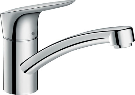 hansgrohe Logis M31 ééngreeps keukenmengkraan 120, LowPressure, chroom