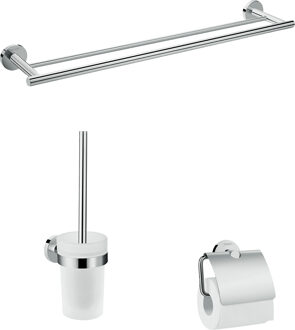 hansgrohe Logis Universal badaccessoireset 3 in 1, chroom