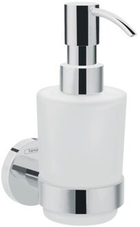 hansgrohe Logis Universal zeepdispenser matglas 200ml wandmodel chroom 41714000