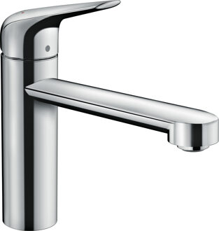 hansgrohe M42 M4221-H120 1-gats keukenkraan CoolStart EcoClick m. 360° draaibare uitloop chroom 71805000