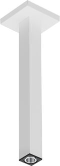 hansgrohe plafondaansluiting E 30 cm, mat wit
