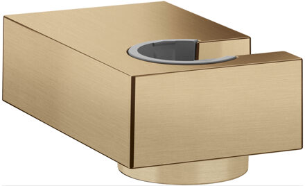 hansgrohe Porter E wandhouder metaal, m. vaste bevestigingspositie brushed bronze 28387140 Brons geborsteld