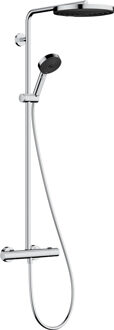 hansgrohe Pulsify S Puro Showerpipe 260 1jet met thermostaat en handdouche 3jet, chroom
