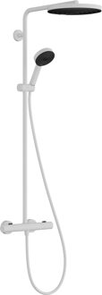 hansgrohe Pulsify S Puro Showerpipe 260 1jet met thermostaat en handdouche 3jet, mat wit
