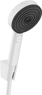 hansgrohe Pulsify Select S doucheset 105 3jet Relaxation EcoSmart met doucheslang 125 cm, mat wit