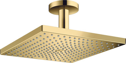 hansgrohe Raindance E hoofddouche 300 1jet EcoSmart met plafondaansluiting, Polished Gold-Optic Polished Gold Optic