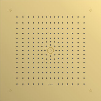 hansgrohe Raindance E hoofddouche 400/400 1jet, Polished Gold-Optic Polished Gold Optic