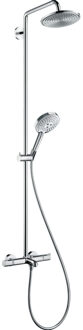 hansgrohe Raindance Select 240 Showerpipe Bad - diameter handdouche 120 mm - handdouche met 3 straalsoorten - hartafstand 150 mm ± 12 mm - diameter hoofddouche 240 mm