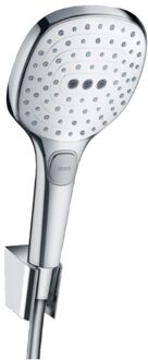 hansgrohe Raindance Select E 120 3jet / Porter'S badset - 160 cm - Chroom / Wit