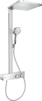 hansgrohe Raindance Select E 300 showerpipe ShowerTablet 350 - hoofddouche 30 cm - met doucheslang 160 cm