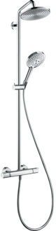 hansgrohe Raindance Select Ecosmart Douchesysteem - Regendouche ø 24 cm - Inclusief thermostaatkraan - 15 cm hartafstand