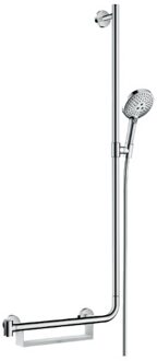 hansgrohe Raindance select s 120 unica comfort glijstangset 110cm rechts chroom