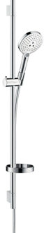 hansgrohe Raindance Select S 120 / Unica‘S Puro Glijstangset - 90 cm - Chroom / Wit