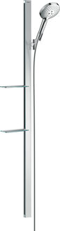 hansgrohe Raindance Select S doucheset 120 3jet met Unica'E glijstang 150 cm, chroom