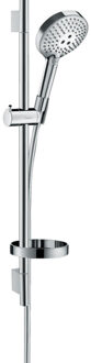 hansgrohe Raindance Select S doucheset 120 3jet PowderRain met Unica'S Puro glijstang 65 cm