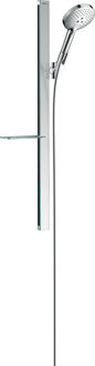 hansgrohe Raindance Select S glijstangset 90 cm - diameter handdouche 12 cm -  3 straalsoorten - chroom