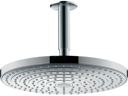 hansgrohe Raindance select s300 2jet hoofddouche plafondaansluiting chroom