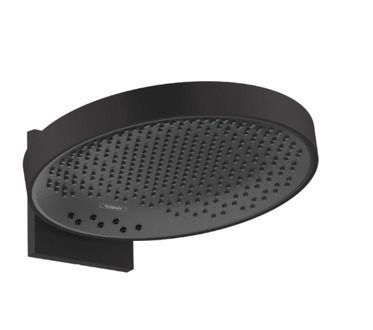 hansgrohe Rainfinity hoofddouche wand rond 36cm 3 standen mat zwart 26234670 Zwart mat