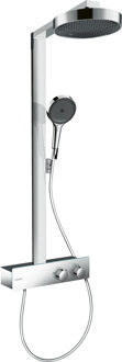 hansgrohe Rainfinity showerpipe 250 1jet EcoSmart met ShowerTablet 350, chroom