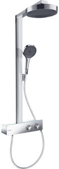 hansgrohe Rainfinity showerpipe 250 1jet showertablet 350 chroom 28742000