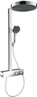 hansgrohe Rainfinity showerpipe 360 1jet met ShowerTablet 350, chroom