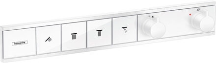 hansgrohe RainSelect thermostaat inbouw voor 4 functies, mat wit