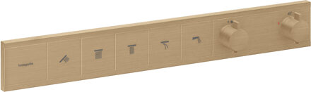 hansgrohe RainSelect thermostaat inbouw voor 5 functies, Brushed Bronze