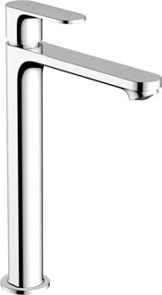 hansgrohe Rebris S 1-gats highriser wastafelkraan 240 coolstart z. waste chroom 72582000
