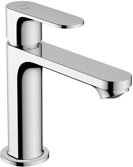 hansgrohe Rebris S wastafelkraan 110 CoolStart met synthetische afvoer chroom