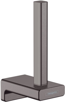 hansgrohe Reserverolhouder HansGrohe AddStoris Geborsteld Zwart Chroom