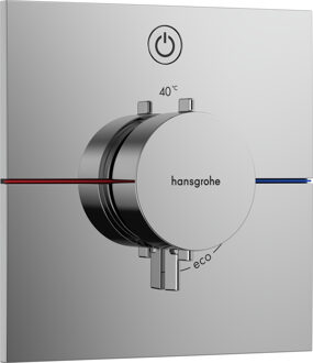 hansgrohe ShowerSelect Comfort E thermostaat inbouw voor 1 functie, chroom