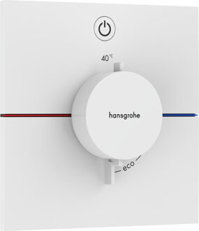 hansgrohe ShowerSelect Comfort E thermostaat inbouw voor 1 functie, mat wit