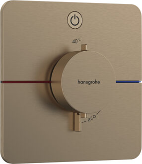 hansgrohe ShowerSelect Comfort Q thermostaat inbouw voor 1 functie, Brushed Bronze
