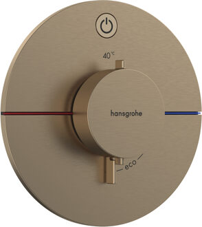hansgrohe ShowerSelect Comfort S thermostaat inbouw voor 1 functie, Brushed Bronze