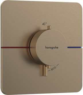 hansgrohe Showerselect thermostaat inbouw brushed bronze 15588140 Bronze brushed