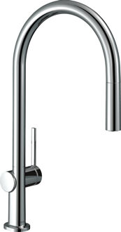 hansgrohe Talis 1-gr keukenmkr 210 m/uittrekb uitloop sBox chroom 72803000