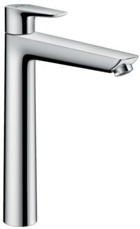 hansgrohe Talis E 1 gats wastafelkraan verhoogd 240 zonder waste chroom