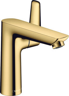 hansgrohe Talis e 1-gr wastafelmkr 150 trekwaste polished gold optic 71754990