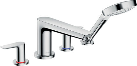 hansgrohe Talis E 4-gats badrandmengkraan afbouwdeel voor inbouwdeel 13244180, chroom