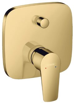 hansgrohe Talis E afbouwdeel v. inbouw badkraan met omstel polished gold 71745990 Goud glans