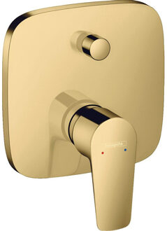 hansgrohe Talis E afbouwdeel v. inbouw badkraan met omstel polished gold 71745990 Goud glans