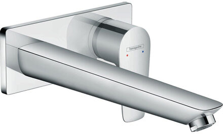 hansgrohe Talis E afdekset wastafelkraan uitloop 225 mm Chroom