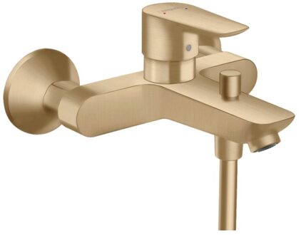 hansgrohe Talis E badkraan met omstel met koppelingen brushed bronze 71740140 Bronze brushed