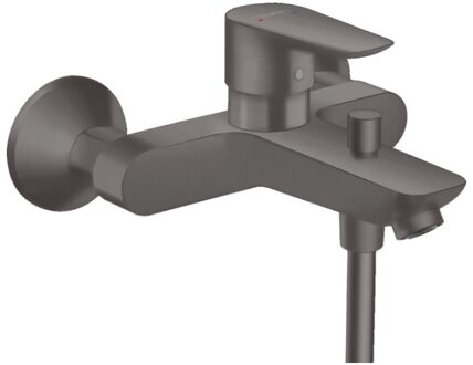 hansgrohe Talis E Badmengkraan Brushed Black Chroom