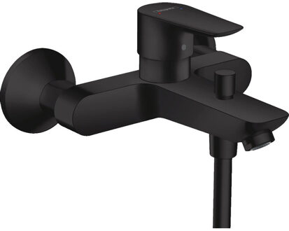 hansgrohe Talis E ééngreeps badmengkraan opbouw, mat zwart