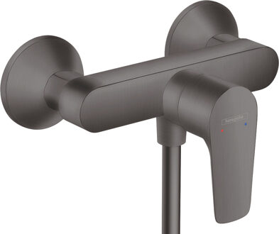 hansgrohe Talis E ééngreeps douchemengkraan opbouw, Brushed Black Chrome